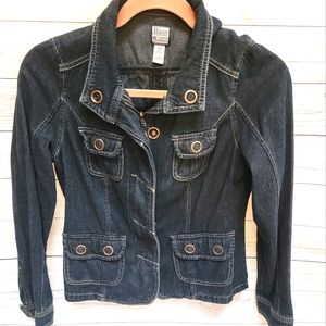Women's Bass denim jean jacket, size XS